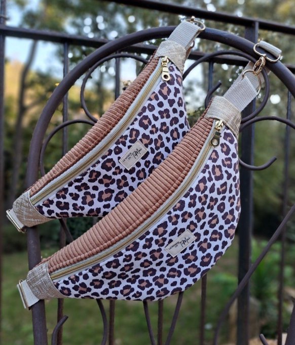 Sacs banane - Assortiment Mère/fille La Léopard