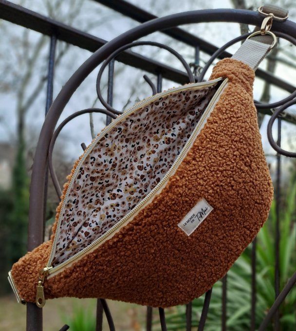 Sac banane enfant - La Moumoute marron