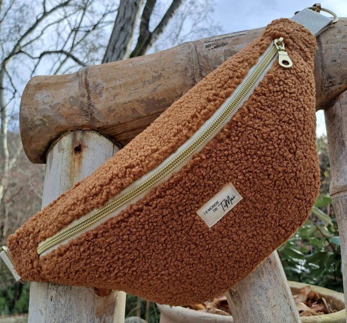 Sac banane - La Moumoute marron