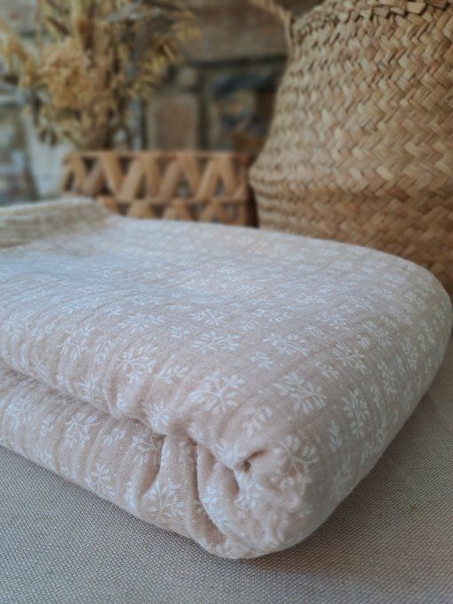 Couverture en sherpa - Bohème