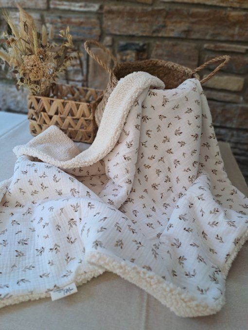 Couverture en sherpa - Petit cocon