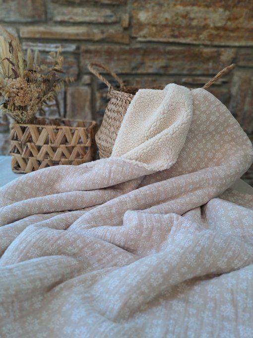 Couverture en sherpa - Bohème