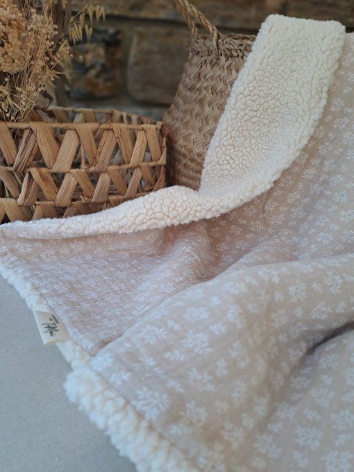 Couverture en sherpa - Bohème