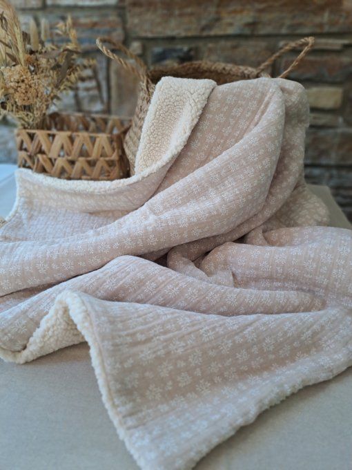 Couverture en sherpa - Bohème