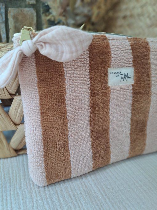 Pochette plate éponge - Emma