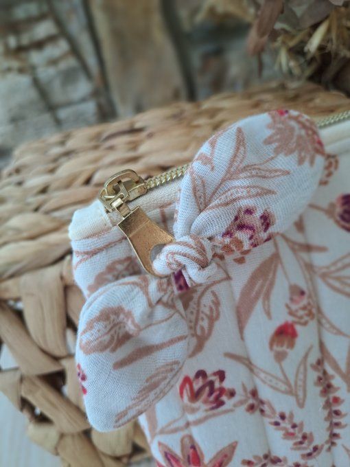 Pochette plate matelassée - Alba