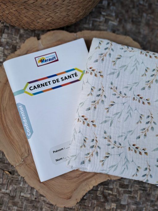 Protège carnet de santé - Jardin Secret 