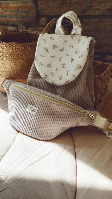 sac banane et dac à dos matchy-matchy