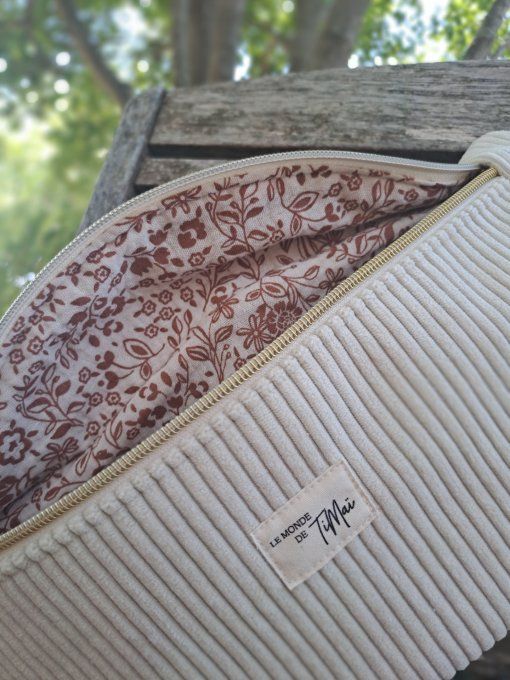 Sac banane Le monde de TiMaï - clair et fleuri