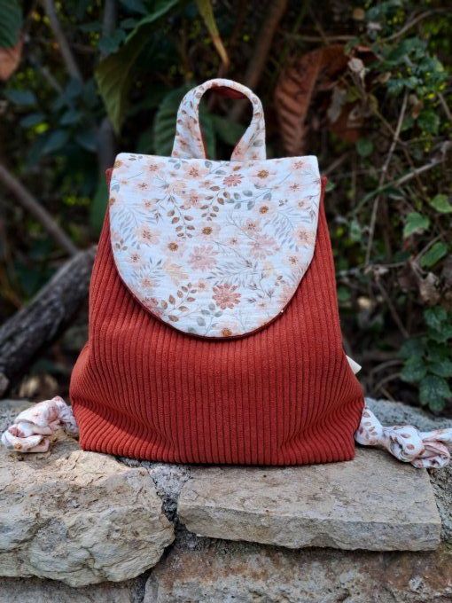 Sac à dos - Jolie fleur 