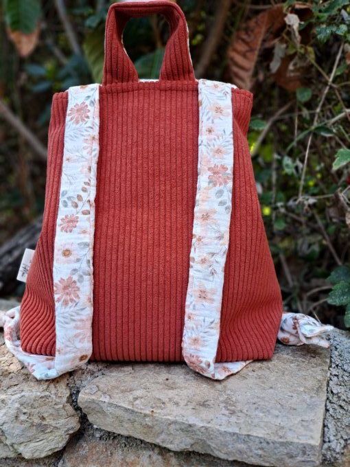 Sac à dos - Jolie fleur 