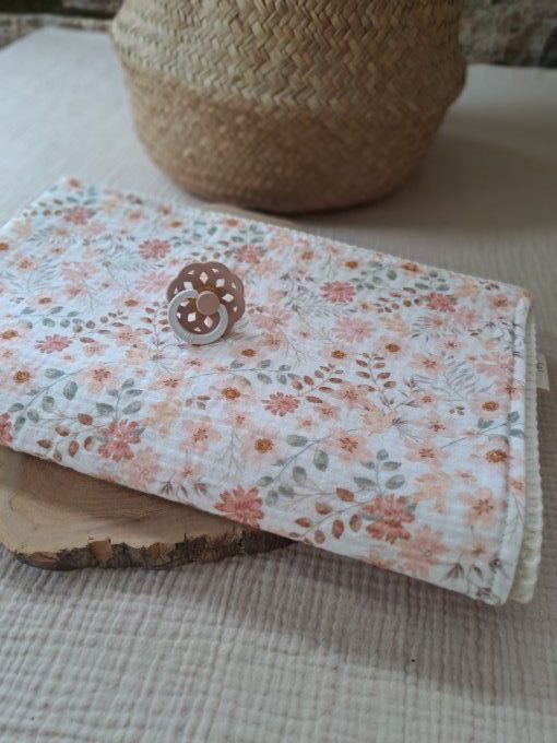 Couverture mi saison - Jolie fleur 