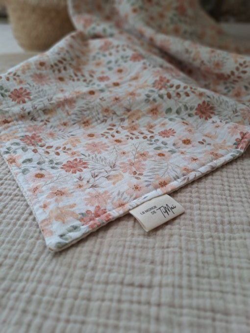 Couverture mi saison - Jolie fleur 