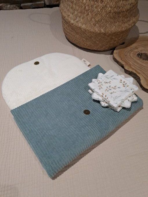 Tapis à langer nomade - Jardin secret