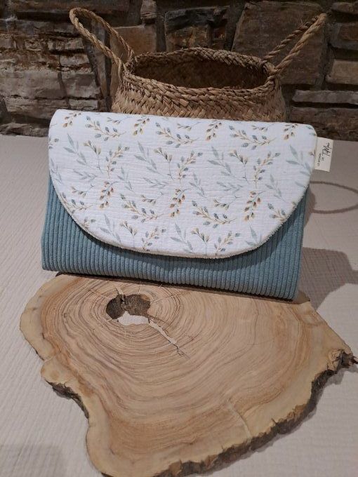 Tapis à langer nomade - Jardin secret
