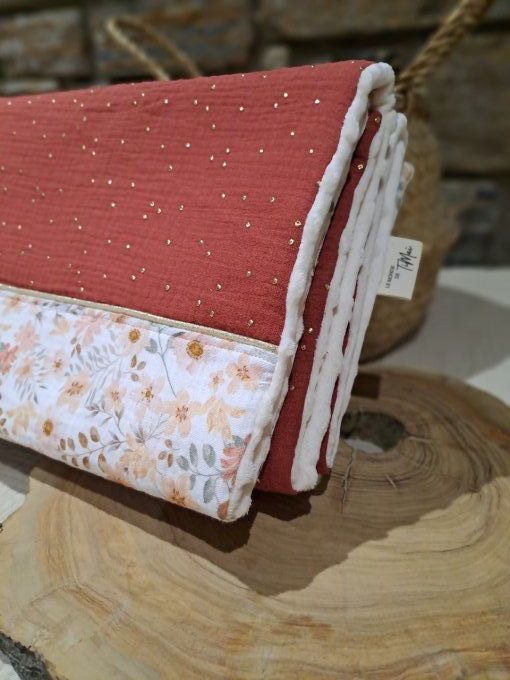 Couverture hiver - Jolie fleur 