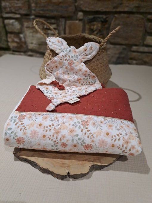 Couverture hiver - Jolie fleur 
