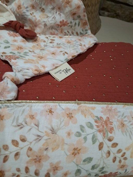 Couverture hiver - Jolie fleur 