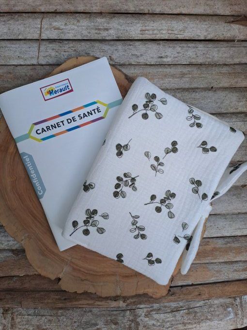 Protège carnet de santé - Feuillage