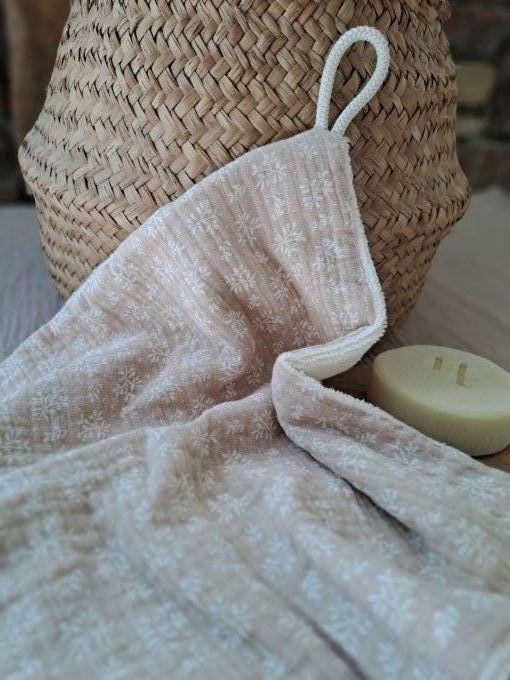 Serviette visage ou main - Bohème 